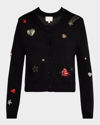 Cinq a Sept Piera Embroidered Cardigan