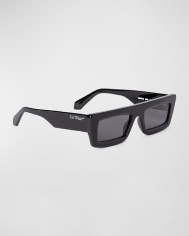 Off-White Men's Ontario Acetate Rectangle Sunglasses