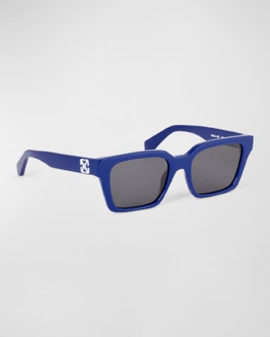 Off-White Men's Branson Acetate Square Sunglasses