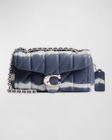 Coach Tabby Quilted Tie-Dye Leather Shoulder Bag