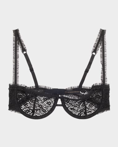Kiki De Montparnasse Chante Crochet Lace Balconette Bra