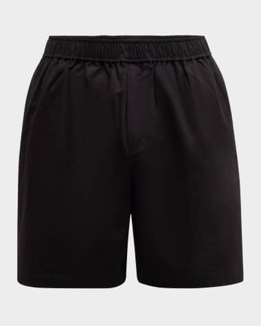 John Elliott Men's Kennedy Cotton Pull-On Shorts