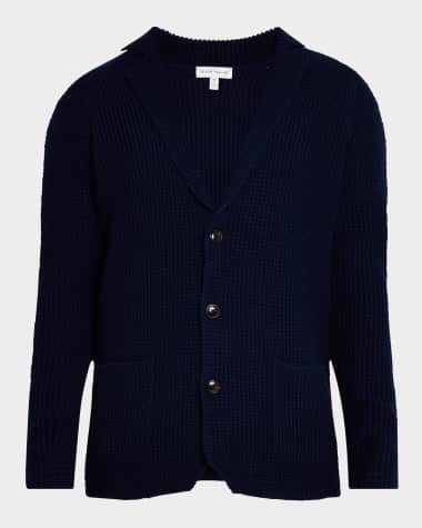 Peter Millar Men's Birch Wool and Cashmere Sweater Blazer