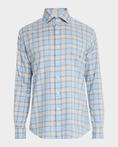 Peter Millar Men's Langley Summer Soft Cotton Sport Shirt