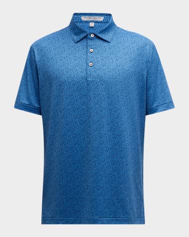 Peter Millar Men's Luck of the Irish Performance Jersey Polo