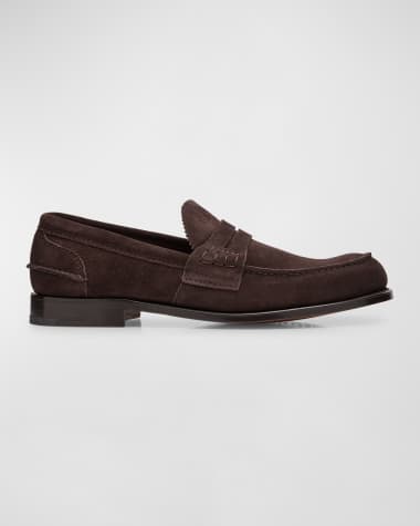Church's Men's Pembrey Suede Penny Loafers