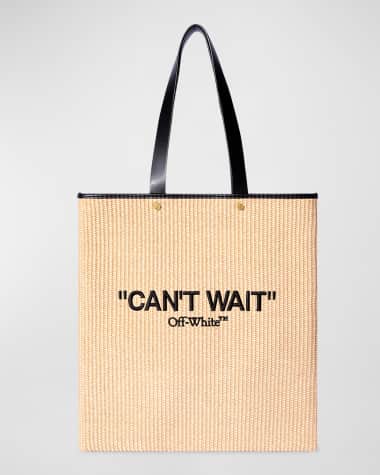 Off-White Day Off Raffia Tote Bag