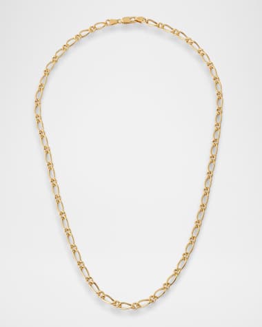 Siena Jewelry 14K Yellow Gold Chain Necklace, 20"L