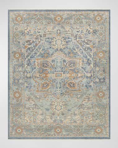 Surya Rugs Cappadocia Pale Blue Hand-Knotted Rug, 10' x 14'