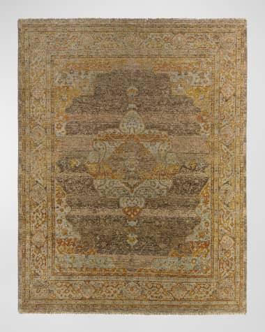 Surya Rugs Cappadocia Brown Hand-Knotted Rug, 8' x 11'