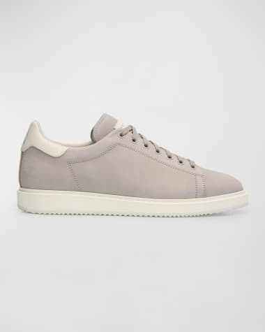 Brunello Cucinelli Men's Low-Top Leather Sneakers