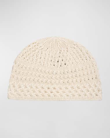 Loro Piana Crochet Silk Beanie