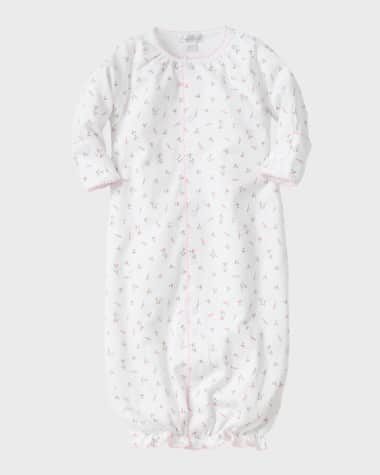 Kissy Kissy Girl's Garden Rose Convertible Gown, Size Premie-S