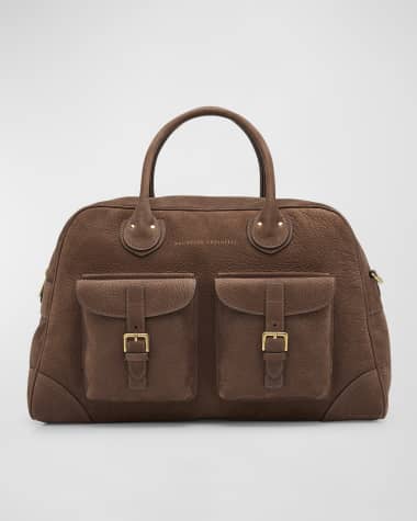 Brunello Cucinelli Men's Calfskin Duffel Bag