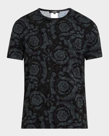 Versace Men's Barocco Crewneck T-Shirt