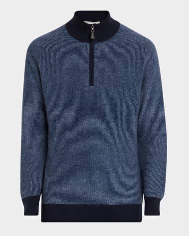 Zip up Men s Designer Sweaters Neiman Marcus
