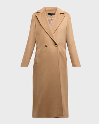 Camel Womens Coat Neiman Marcus
