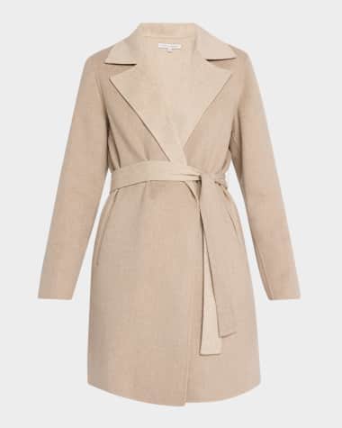 Sofia Cashmere Cashmere-Blend Wrap Coat
