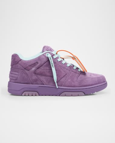 Off-White Men's Out of Office Suede Sneakers