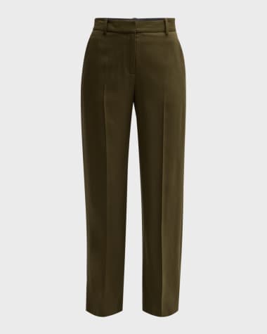 ARGENT Soho High-Rise Twill Trousers