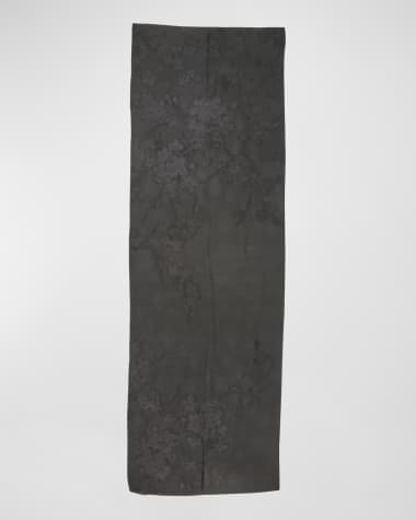 McQueen Blossom Jacquard Silk Stole