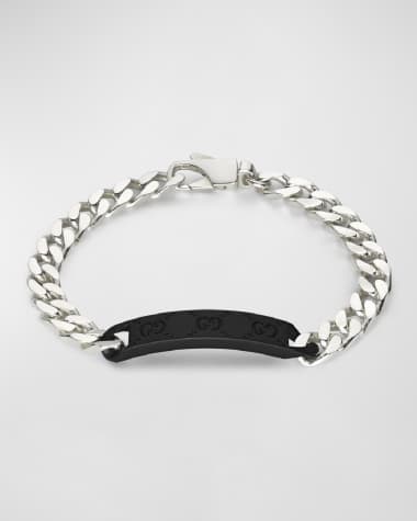 Gucci Men's GG Supreme Chain Bracelet