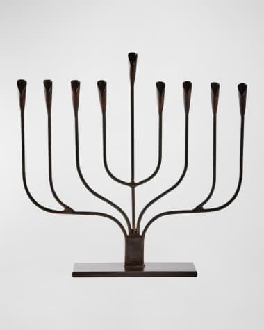 Jan Barboglio Cast Iron Menorah