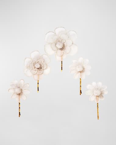 Jennifer Behr Susanna Floral Hairpins