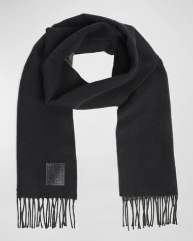 Loewe Fringed Wool & Cashmere Scarf