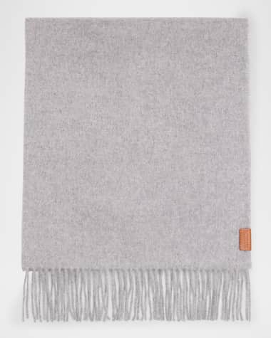 Loewe Fringed Cashmere Scarf