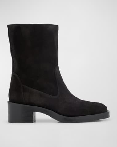 Stuart Weitzman Kaia Suede Ankle Boots