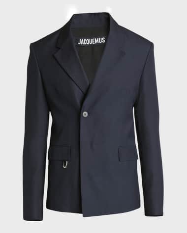 Jacquemus Men's Double-Breasted Blazer