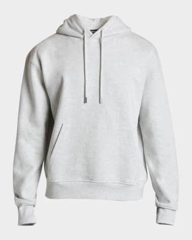 Jacquemus Men's Grosgrain Logo Hoodie