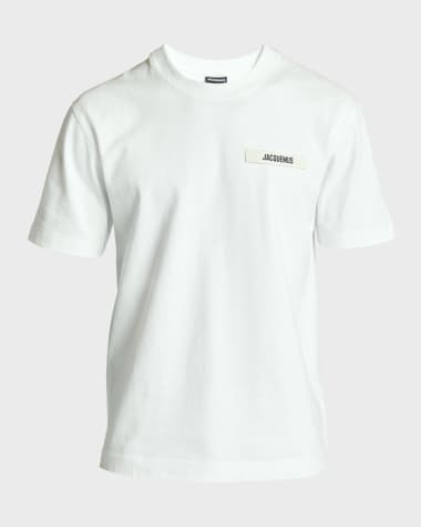Jacquemus Men's Grosgrain Logo T-Shirt