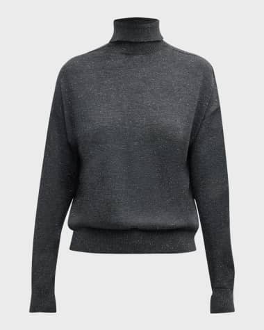 Peserico Speckled Turtleneck Sweater