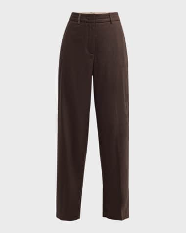 Peserico High-Rise Wide-Leg Pants