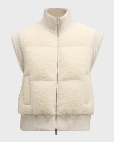 Peserico Padded Boucle Wool Vest