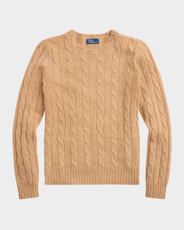 Polo Ralph Lauren Julianna Cable-Knit Cashmere Sweater