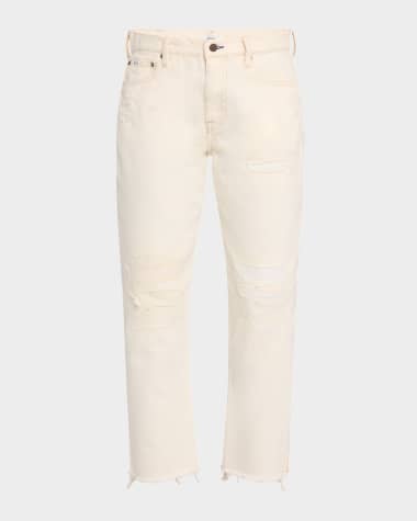 Polo Ralph Lauren Relaxed Tapered Patchwork Jeans