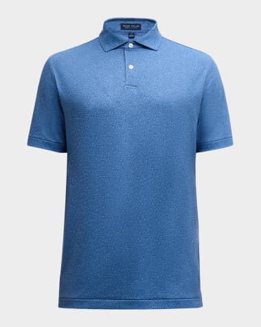Peter Millar Men's Radio Star Performance Jersey Polo Shirt