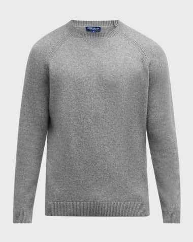 Peter Millar Men's Briard Wool and Cashmere Crewneck Sweater