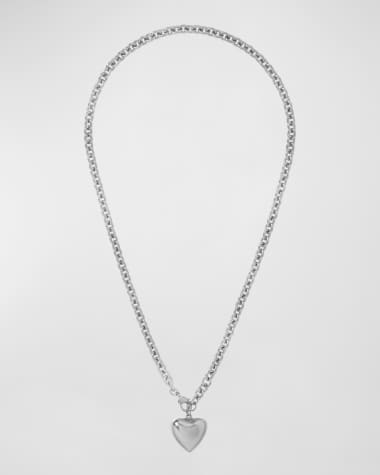 Roxanne Assoulin Puffy Hearts Mini Pendant Necklace