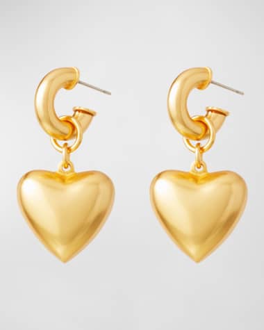 Roxanne Assoulin Puffy Hearts Earrings