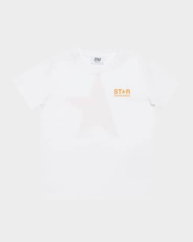 Golden Goose Boy's Star Logo-Print T-Shirt, Size 4-12