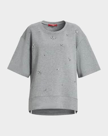 Marina Rinaldi Plus Size Crystal-Embellished T-Shirt