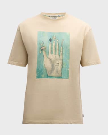 Scotch & Soda Men's Embassy of the Free Mind Artwork T-Shirt
