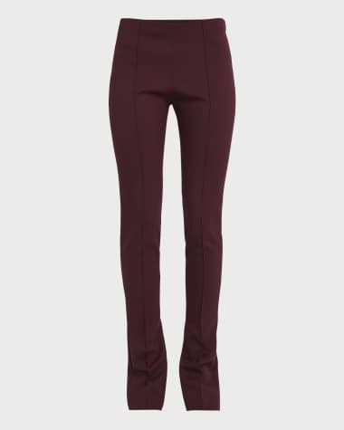 ARMARIUM Ambrogio Skinny-Leg Slit-Hem Pants