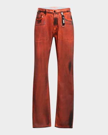 PRPS Men's Wisteria Coated Pants