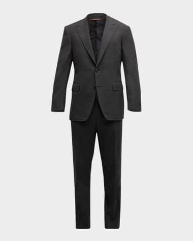 Canali Men's 90th Anniversary 160s Luxury Wool Suit