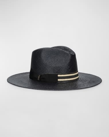 Borsalino Andrea Straw Large Brim Hat